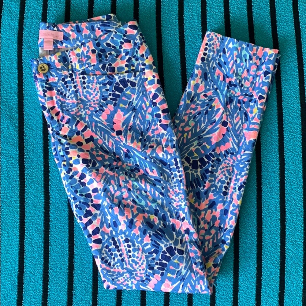 NEW without tags Lilly Pulitzer skinny pants 00